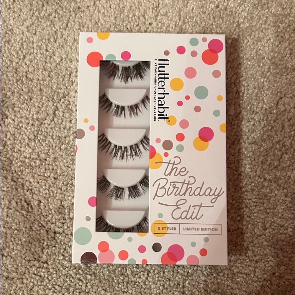 Nib birthday edit Flutterhabit lashes